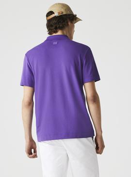 Polo Lacoste Regular Fit Pique Para Hombre