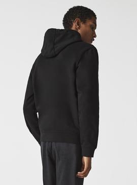 Sudadera Lacoste Hoodie Negro para Hombre