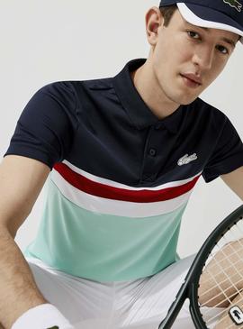 Polo Lacoste Sport Regular Fit Marino para Hombre