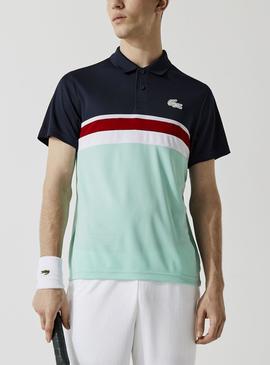 Polo Lacoste Sport Regular Fit Marino para Hombre