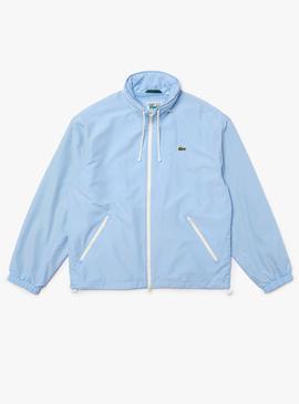 Cortavientos Lacoste Tafetan Azul para Hombre