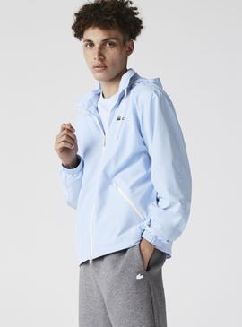 Cortavientos Lacoste Tafetan Azul para Hombre