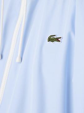 Cortavientos Lacoste Tafetan Azul para Hombre