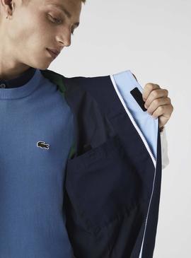 Chaqueta Lacoste Heritage Marino para Hombre