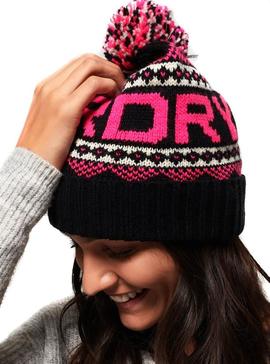 Gorro Superdry Jenna Fairisile Azul