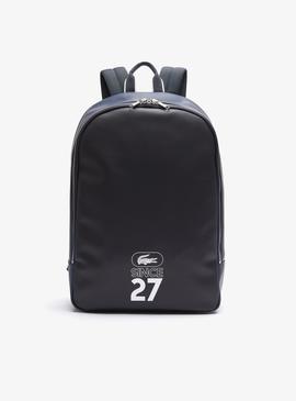 Mochila Lacoste Lona Revestida Marino para Hombre