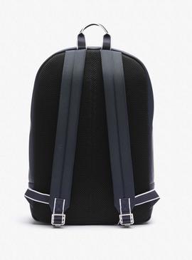 Mochila Lacoste Lona Revestida Marino para Hombre
