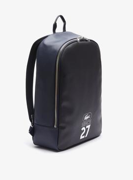Mochila Lacoste Lona Revestida Marino para Hombre