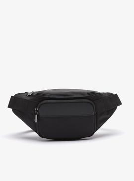 Riñonera Lacoste Pocket Negra para Hombre