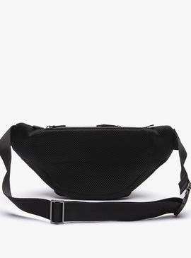 Riñonera Lacoste Pocket Negra para Hombre