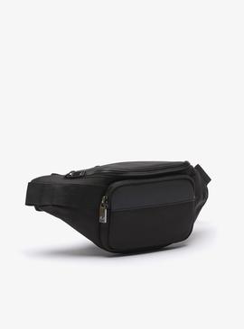Riñonera Lacoste Pocket Negra para Hombre