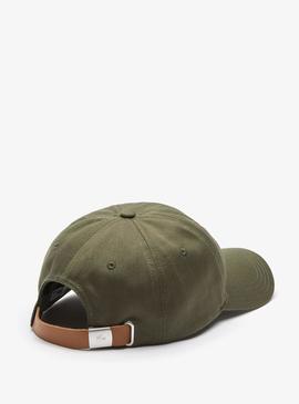 Gorra Lacoste Croco Oversize Verde Hombre y Mujer