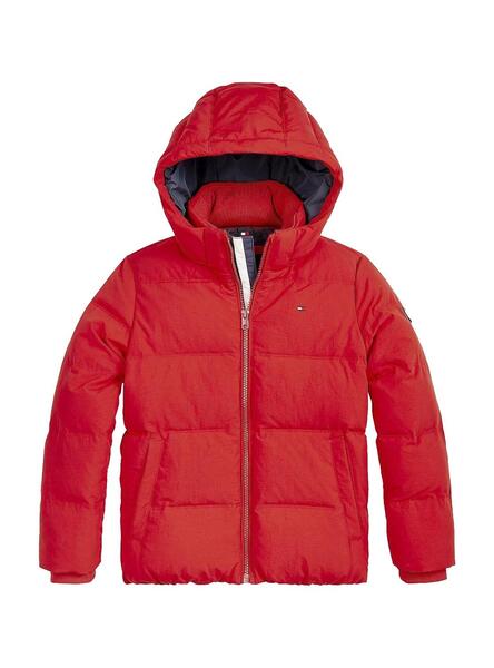 Tommy Hilfiger Essential Padded Rojo Niño