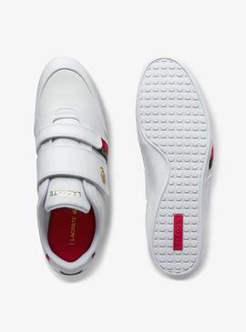 Zapatillas Lacoste Misano Strap Blanco para Hombre