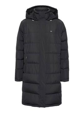 Abrigo Tommy Jeans Puffer  Negro para Mujer