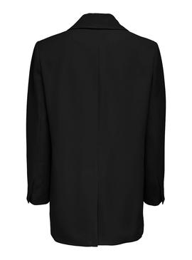 Blazer Only Lana Berry Oversize Negro Para Mujer