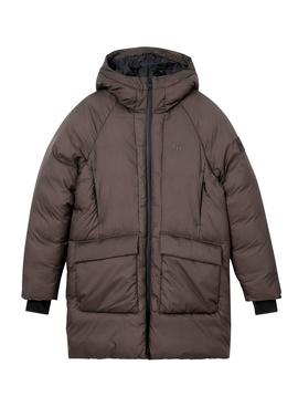 Parka Calvin Klein Technical Marron para Hombre