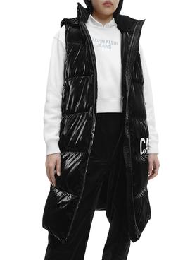 Chaleco Calvin Klein Institutional Negro Mujer