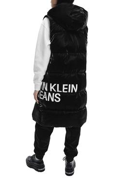 Chaleco Calvin Klein Institutional Negro Mujer