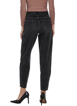 Pantalon Vaquero Only Troy Negro para Mujer