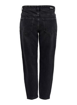 Pantalon Vaquero Only Troy Negro para Mujer