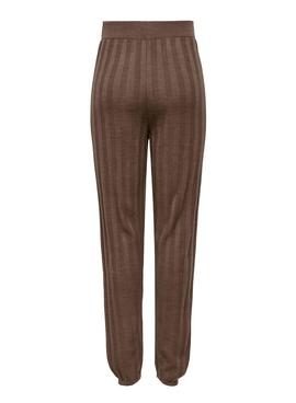 Pantalon Only New Tessa Marron para Mujer