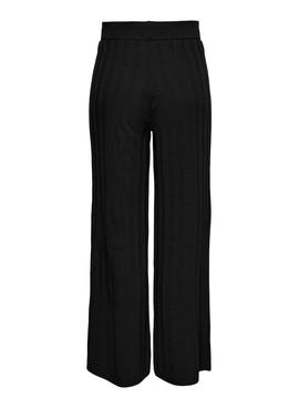 Pantalon Only New Tessa Wide Negro Para Mujer