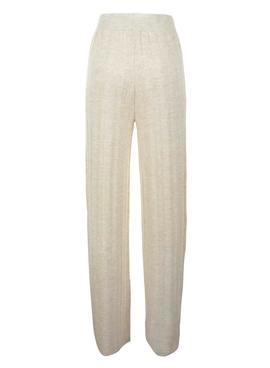 Pantalon Only New Tessa Punto Beige Para Mujer