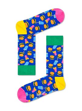 Calcetines Happy Socks Hamburguer Mujer