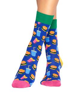 Calcetines Happy Socks Hamburguer Mujer