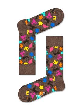 Calcetines Happy Socks Deer Marron Mujer