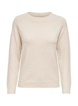 Jersey Only Rica Beige Para Mujer