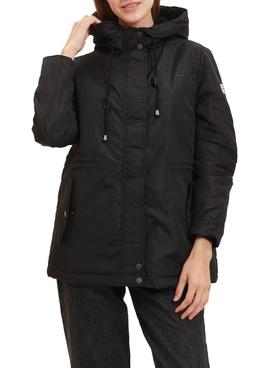 Parka Pepe Jeans Gaby Negro para Mujer