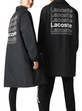 Parka Unisex Lacoste Blouson Negro 