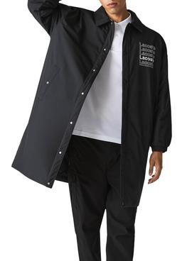 Parka Unisex Lacoste Blouson Negro 