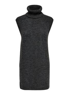 Vestido Only Cora Gris Marengo para Mujer