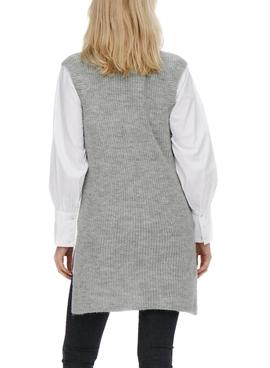 Vestido Only Cora Rollneck Gris para Mujer