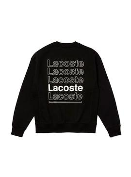 Sudadera Lacoste Live Negra Para Mujer