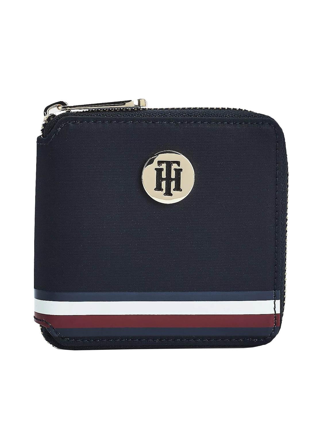 Cartera Tommy Hilfiger Poppy Med Za Corp Marino