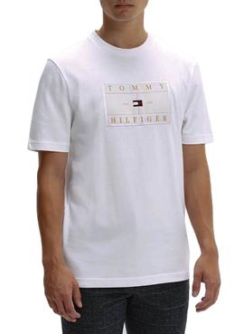 Camiseta Tommy Hilfiger Icon Seasonal Blanca