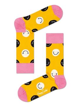 Calcetines Happy Socks Smile Amarillo
