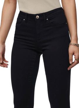 Pantalon Vaquero Only Wauw Life Skinny Negro Mujer