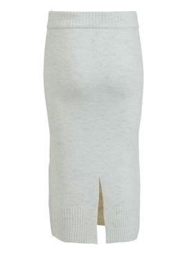 Falda Vila Melia Lapiz Gris Para Mujer