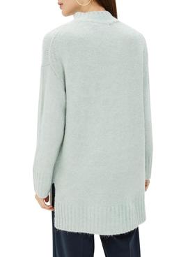 Jersey Only Zolte Highneck Verde Para Mujer