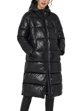 Abrigo Only Anette Puffer Negro para Mujer