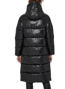 Abrigo Only Anette Puffer Negro para Mujer