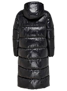 Abrigo Only Anette Puffer Negro para Mujer