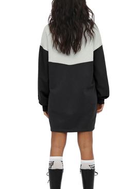 Vestido Only Everlast Colorblock Negro Beige Mujer