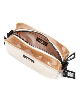 Bolso Ugg Janey II Clear Sheepskin Beige Mujer