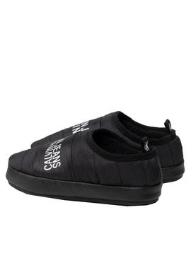 Zapatillas Calvin Klein Home Slipper Pluma Negro